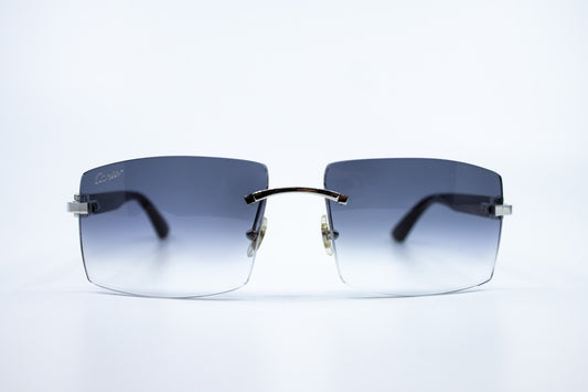 VINTAGE CARTIER C DÉCOR (NATURAL BROWN HORN)