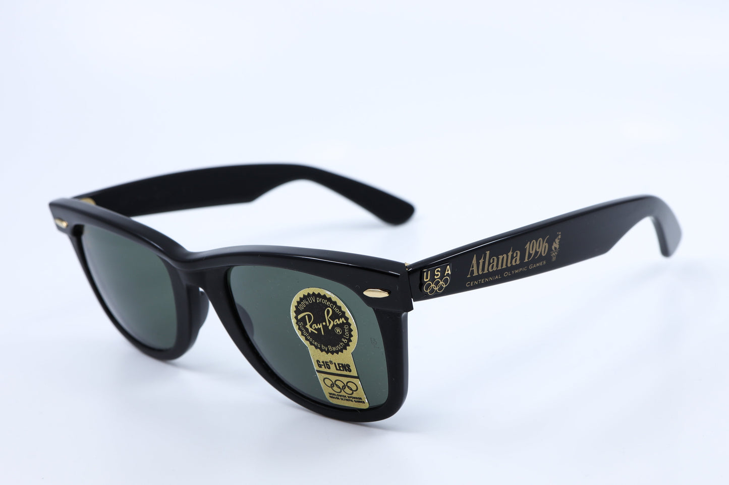 VINTAGE RAY-BAN WAYFARER II OLYMPIC SERIES ATLANTA 1996 W2146 XRAR