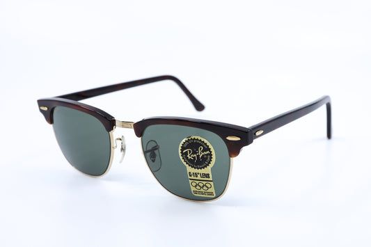 VINTAGE RAY-BAN CLUBMASTER W0366 YQAS TORTOISE