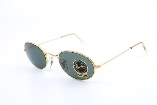 VINTAGE RAY-BAN OVAL W0976 NOAS GOLD