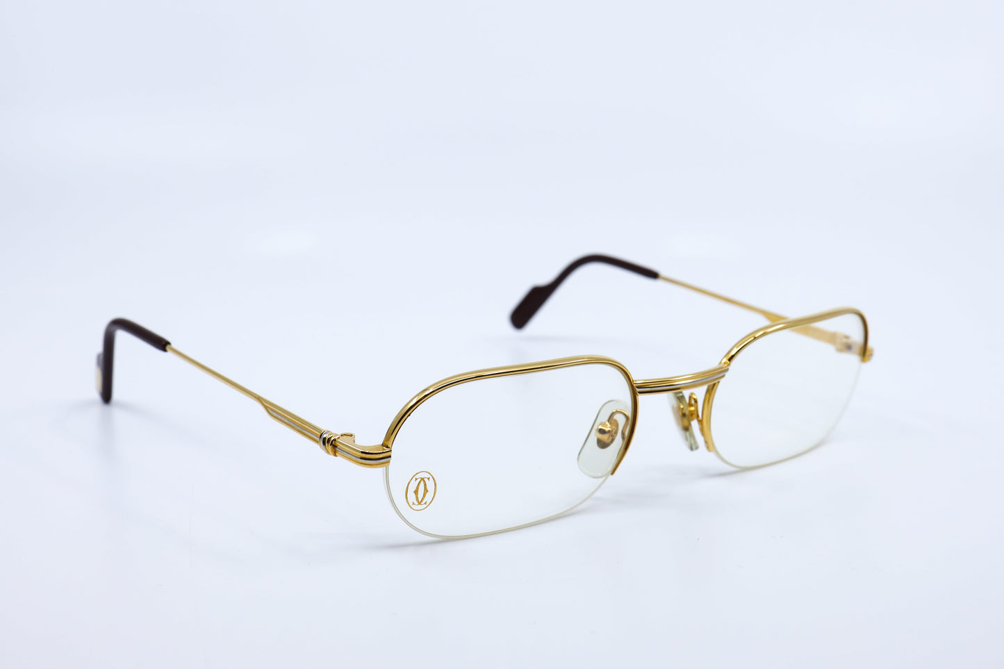 VINTAGE CARTIER ASCOT SEMI-RIMLESS