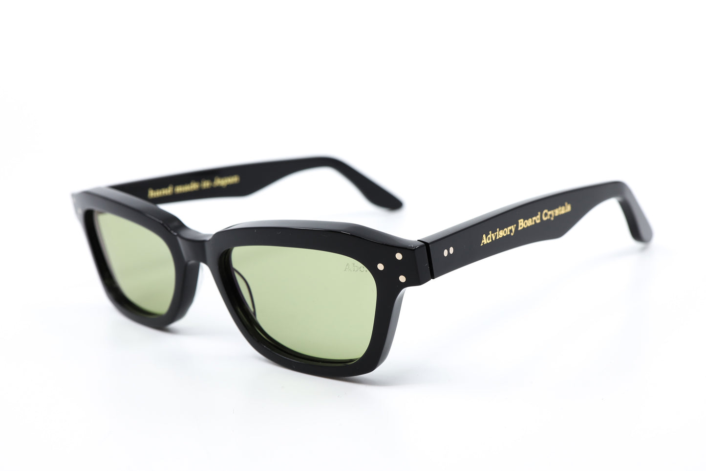 ADVISORY BOARD CRYSTALS (ABC) BLACK FRAMES WITH PEARL EYEGLASS CHAIN