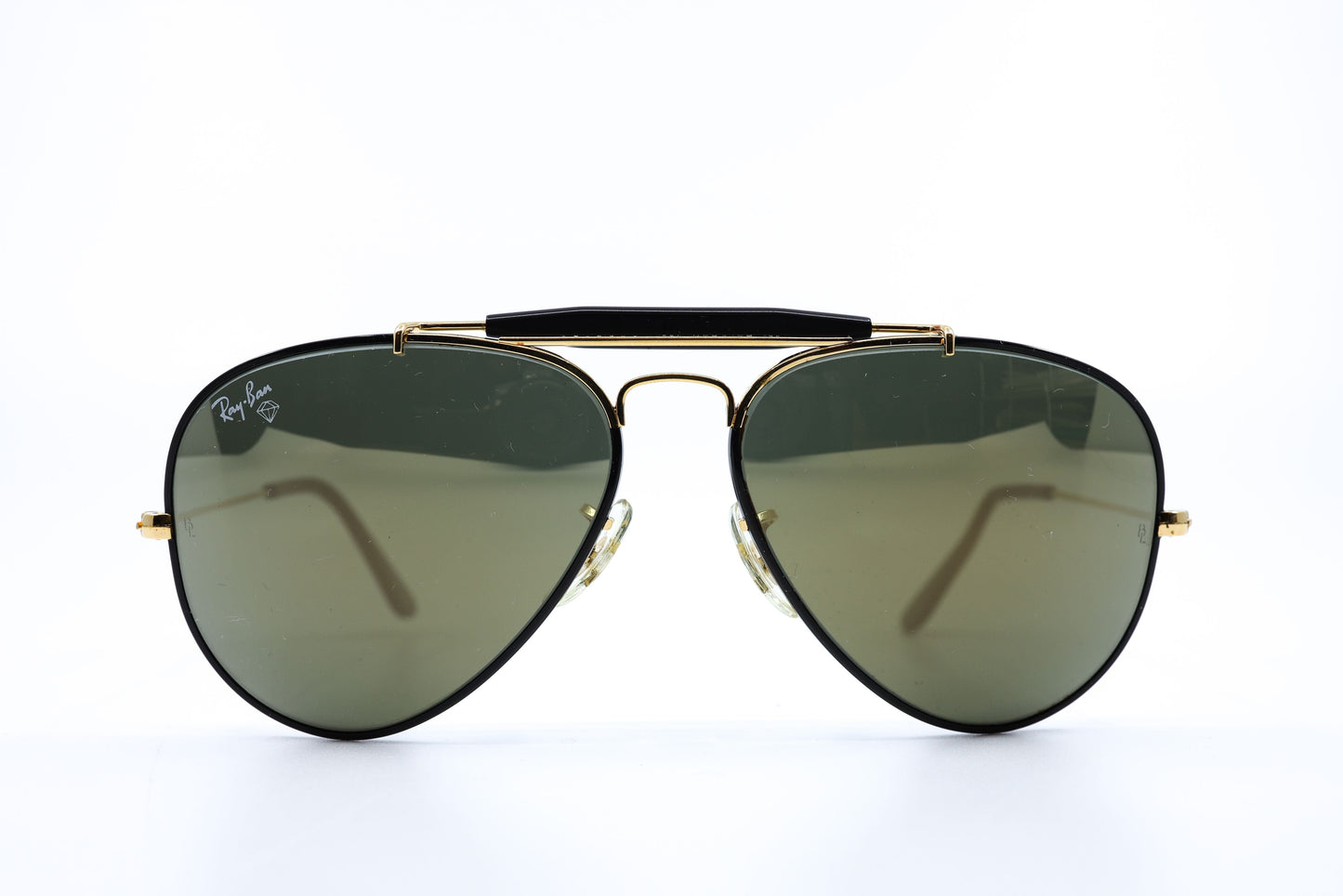 VINTAGE RAY-BAN DIAMOND HARD OUTDOORSMAN BLACK