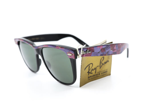 VINTAGE RAY-BAN WAYFARER II PURPLE - PINK MOSAIC