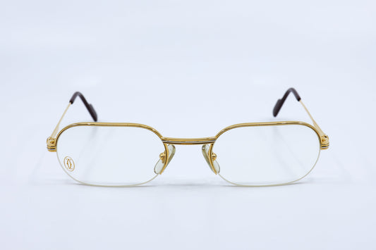 VINTAGE CARTIER ASCOT SEMI-RIMLESS