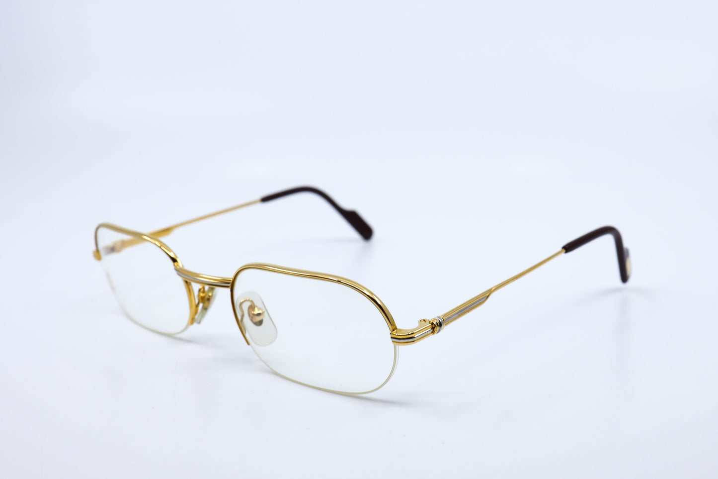 VINTAGE CARTIER ASCOT SEMI-RIMLESS