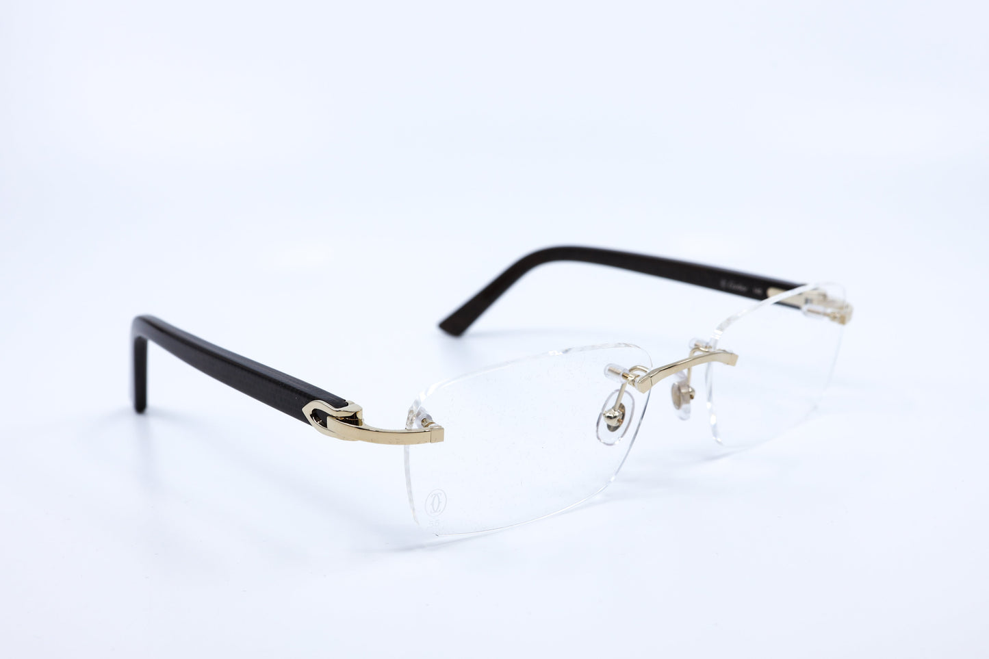 CARTIER C DÉCOR ACETATE "MOSAIC" WITH GOLD HARDWARE CT0043O 001